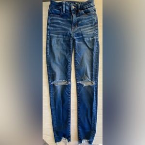 American Eagle Outfitters Super Hi-Rise Jeggings Size 00 Regular